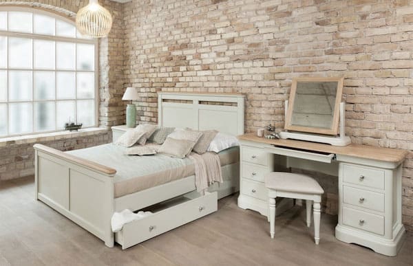 Muted tones used for a Casa furniture bedroom