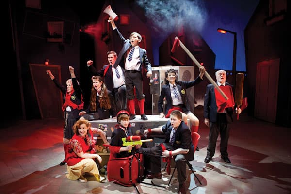 The cast of Adrian Mole musical