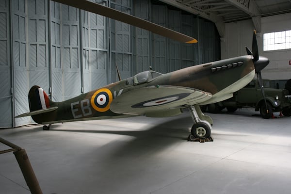 Spitfire at Imperial War Museum Duxford
