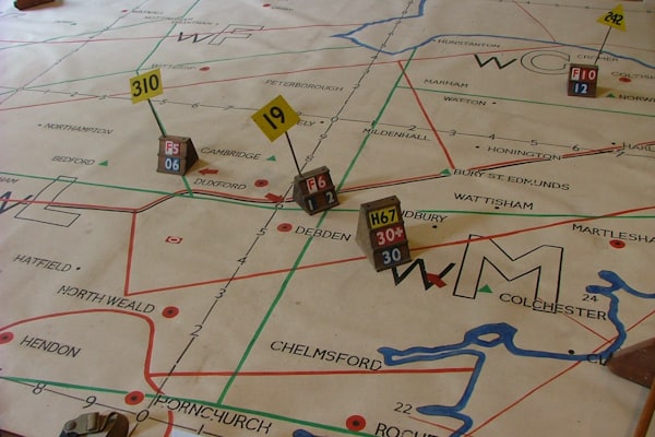 1940s Operations Room